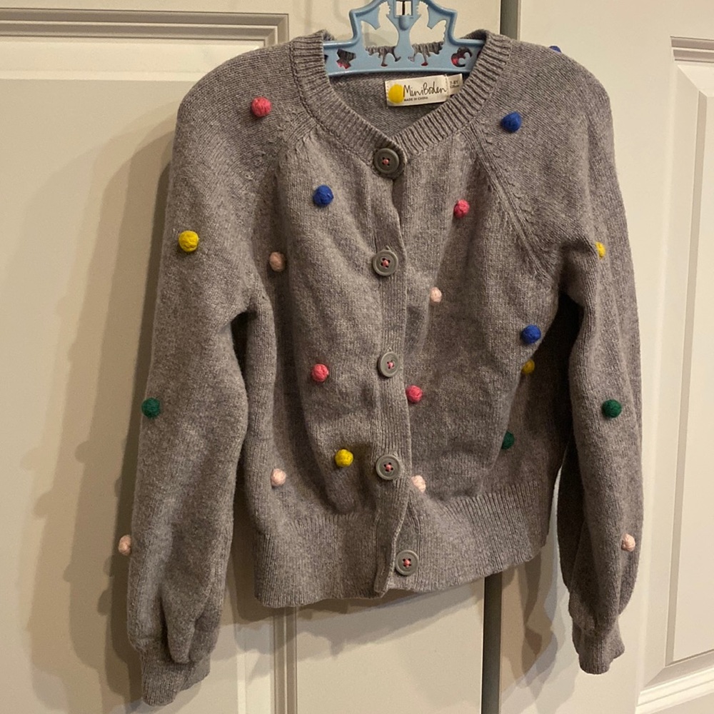 Mini Biden girls wool cardigan